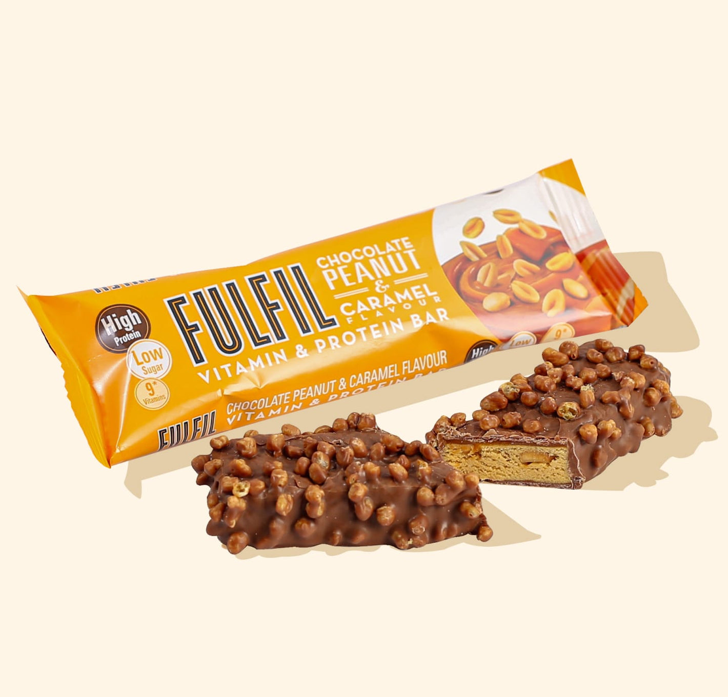 Fulfil Vitamin & Protein Bar - Peanut & Caramel
